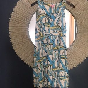 Lilly Pulitzer sailboat dress Sz Small